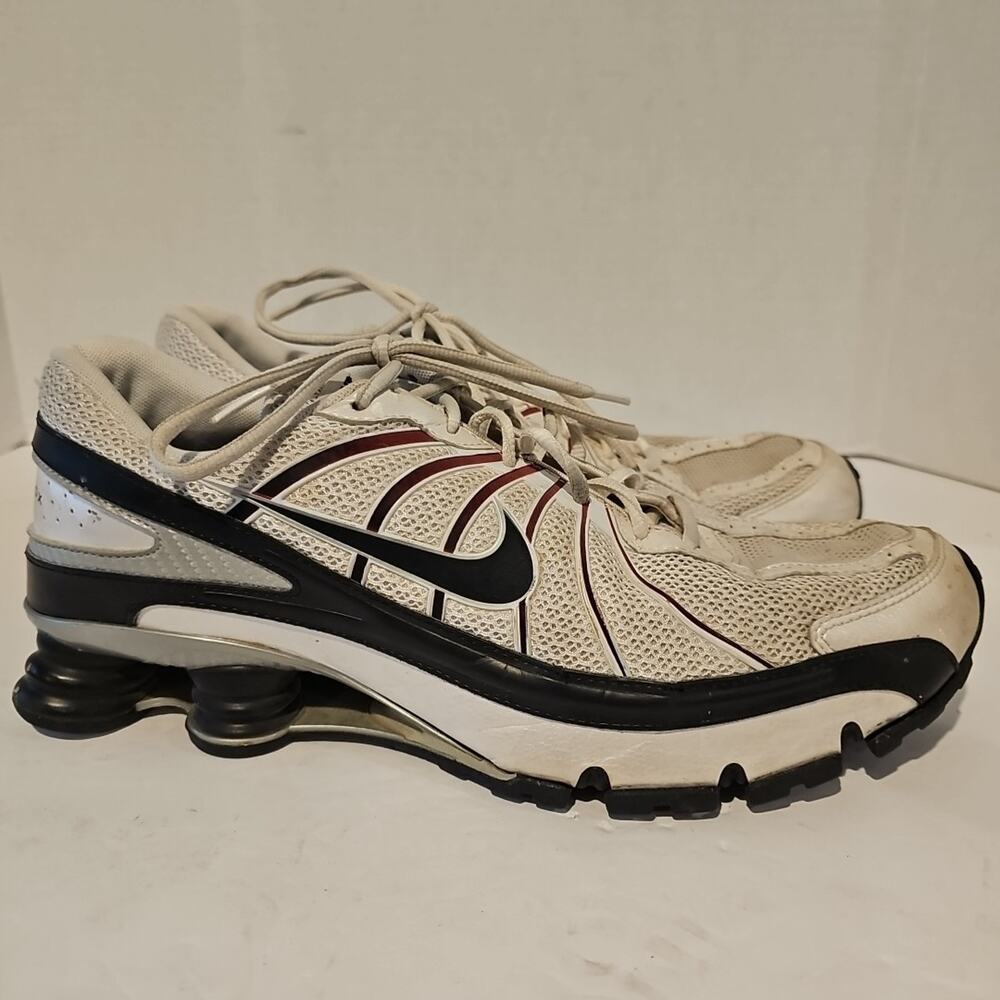 Nike Shoes - 2008 Shox Turbo+ VII White black- Sz 14 Mens 324907-104